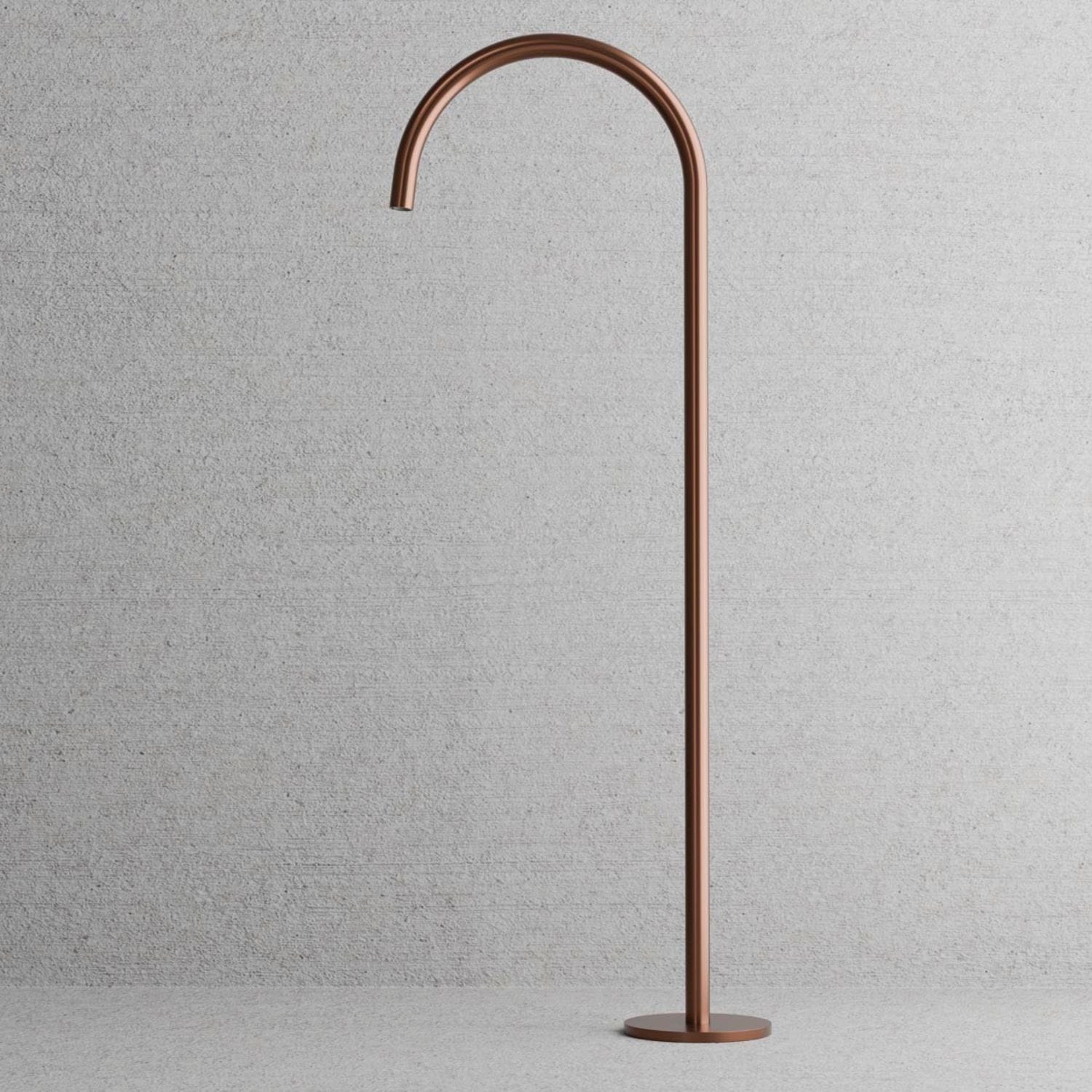 Scandtap Steel Harmonized Gulvmontert Badekartut Amber Scandtap Tilbehør blandebatteri SC-21177