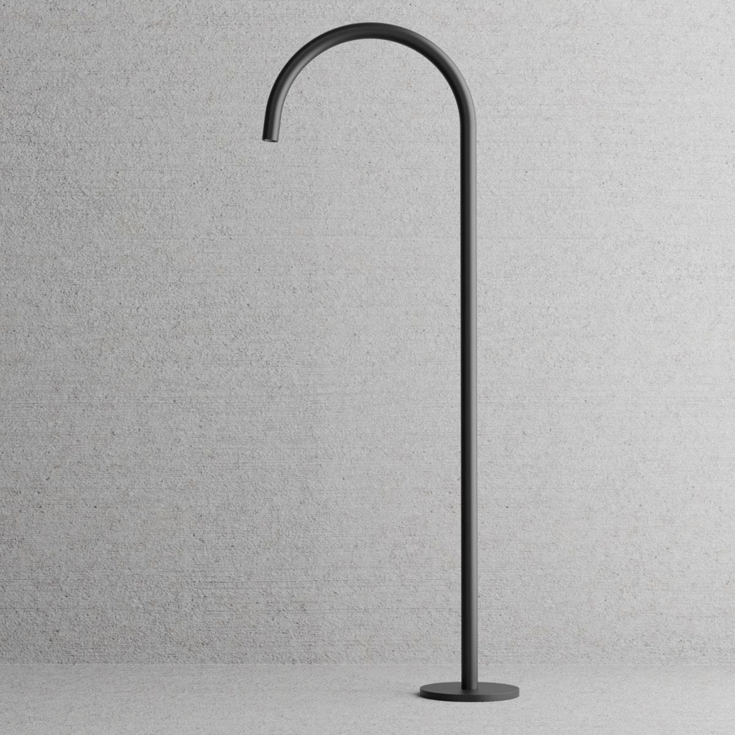Scandtap Steel Harmonized Gulvmontert Badekartut Black Scandtap Tilbehør blandebatteri SC-21172