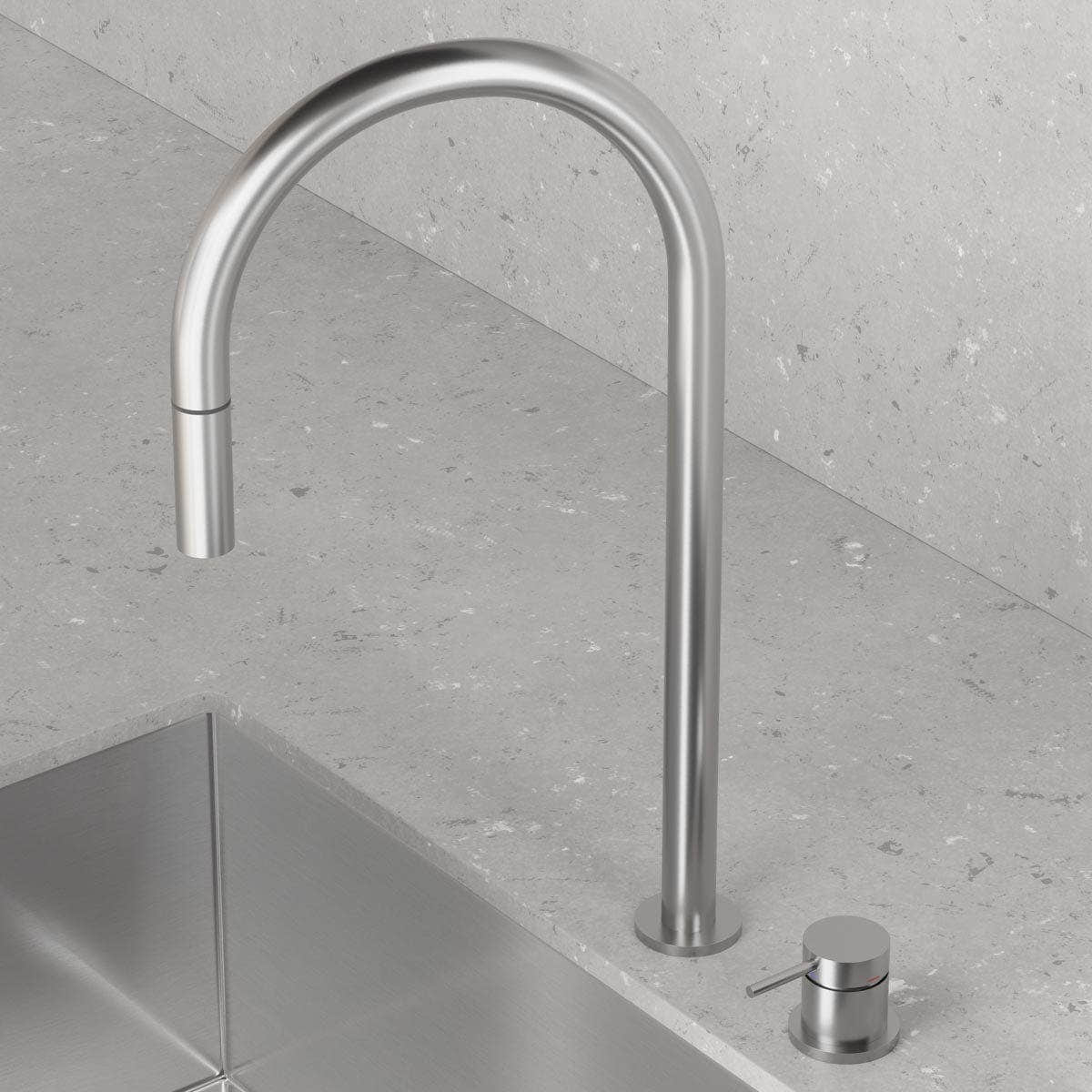 Scandtap Steel Harmonized K2P Kjøkkenbatteri Original Scandtap Kjøkkenarmatur SC-30145