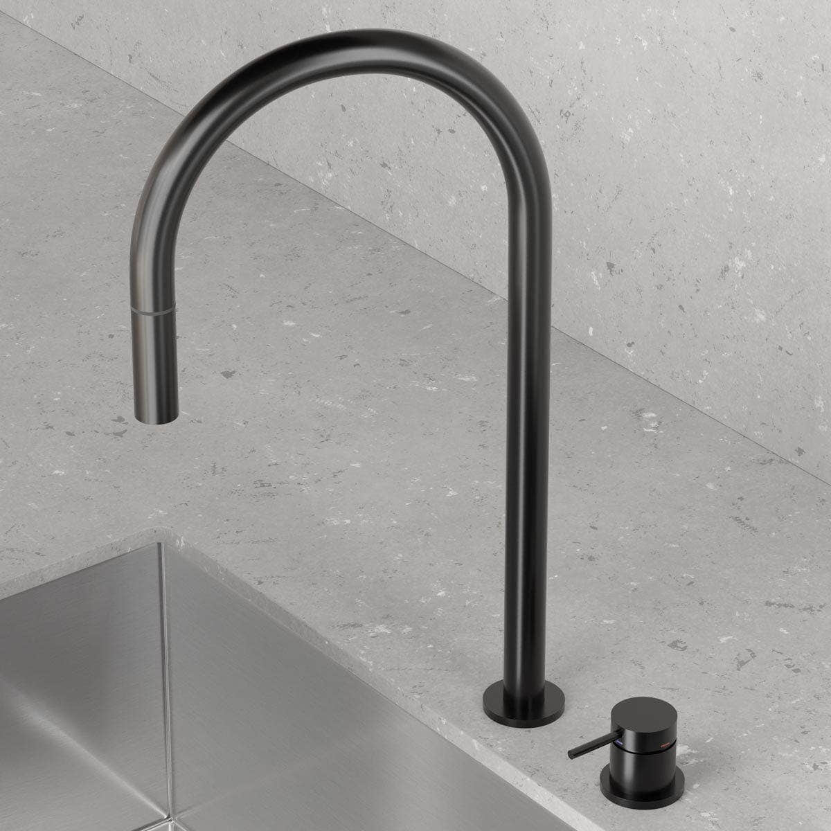 Scandtap Steel Harmonized K2P Kjøkkenbatteri Shadow Scandtap Kjøkkenarmatur SC-30148