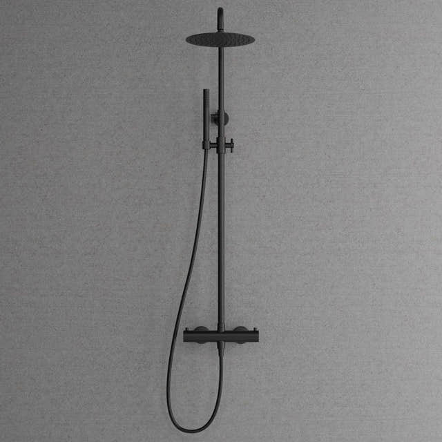 Scandtap Steel Pleasure 2 Takdusjsett Black Scandtap Takdusj SC-20118