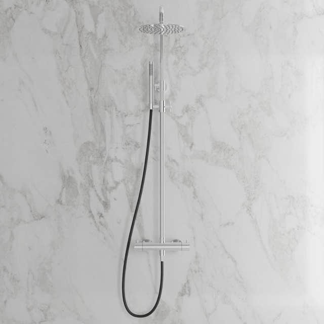 Scandtap Steel Pleasure 2 Takdusjsett Classic Scandtap Takdusj SC-20019