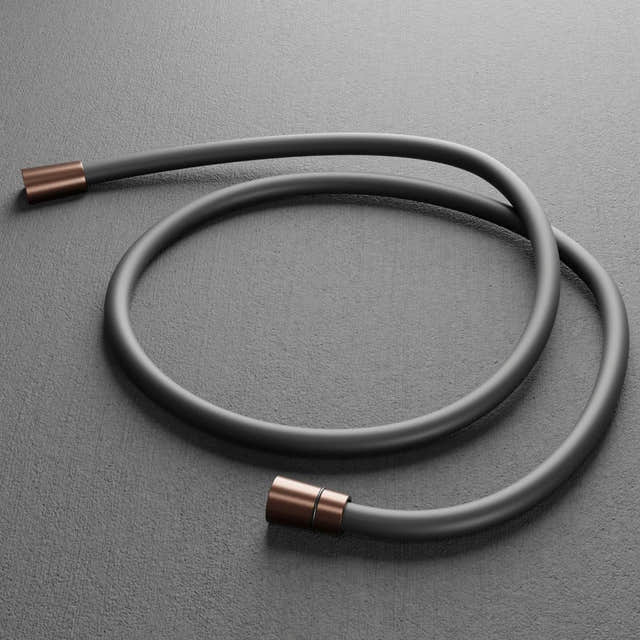 Scandtap Steel SoftFlow Dusjslange Black/amber Scandtap Dusjslange SC-24097