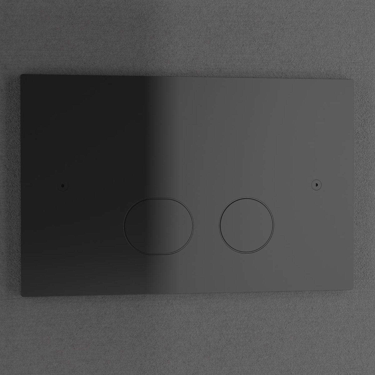 Scandtap Steel Style Spyleplate Black Scandtap Betjeningsplate og trykknapper SC-15163