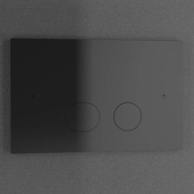 Scandtap Steel Style Spyleplate Black Scandtap Betjeningsplate og trykknapper SC-15163