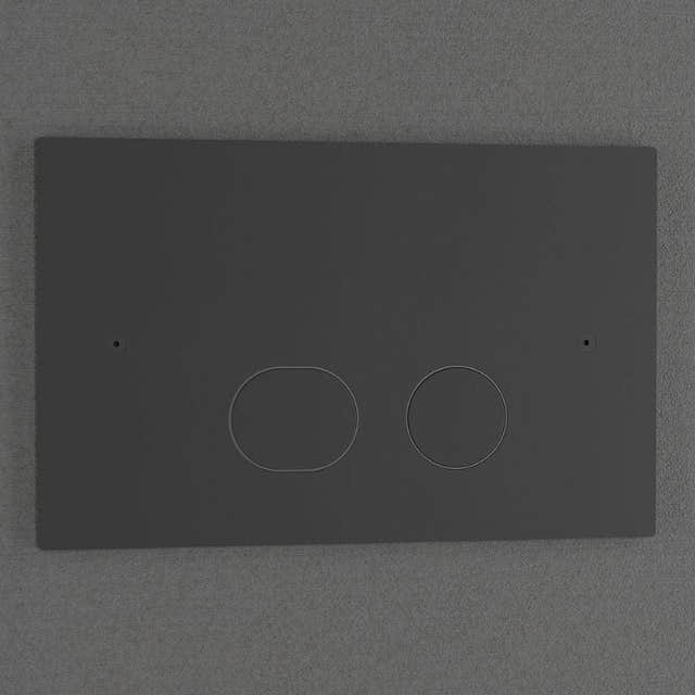 Scandtap Steel Style Spyleplate Coal Scandtap Betjeningsplate og trykknapper SC-15066