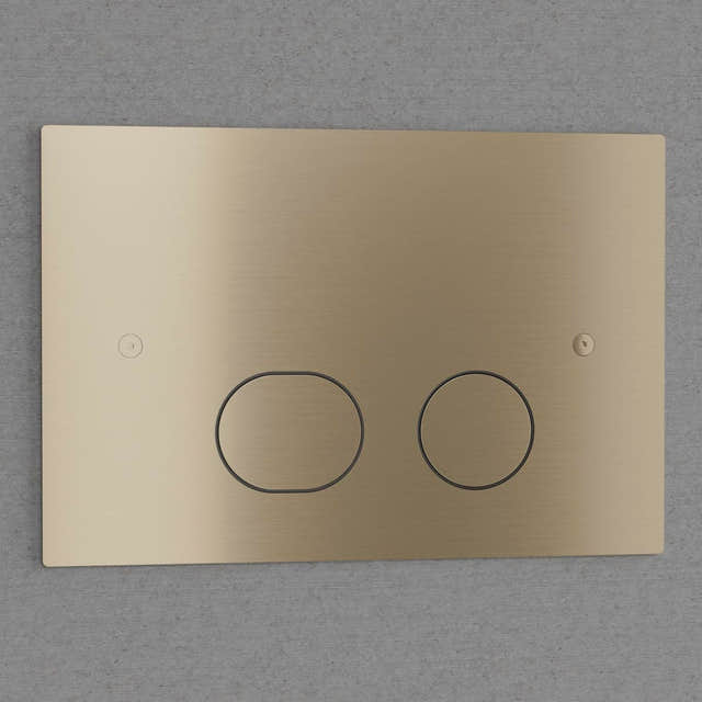 Scandtap Steel Style T Spyleplate Champagne Scandtap Betjeningsplate og trykknapper SC-15077