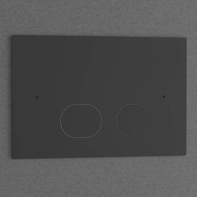 Scandtap Steel Style T Spyleplate Coal Scandtap Betjeningsplate og trykknapper SC-15076
