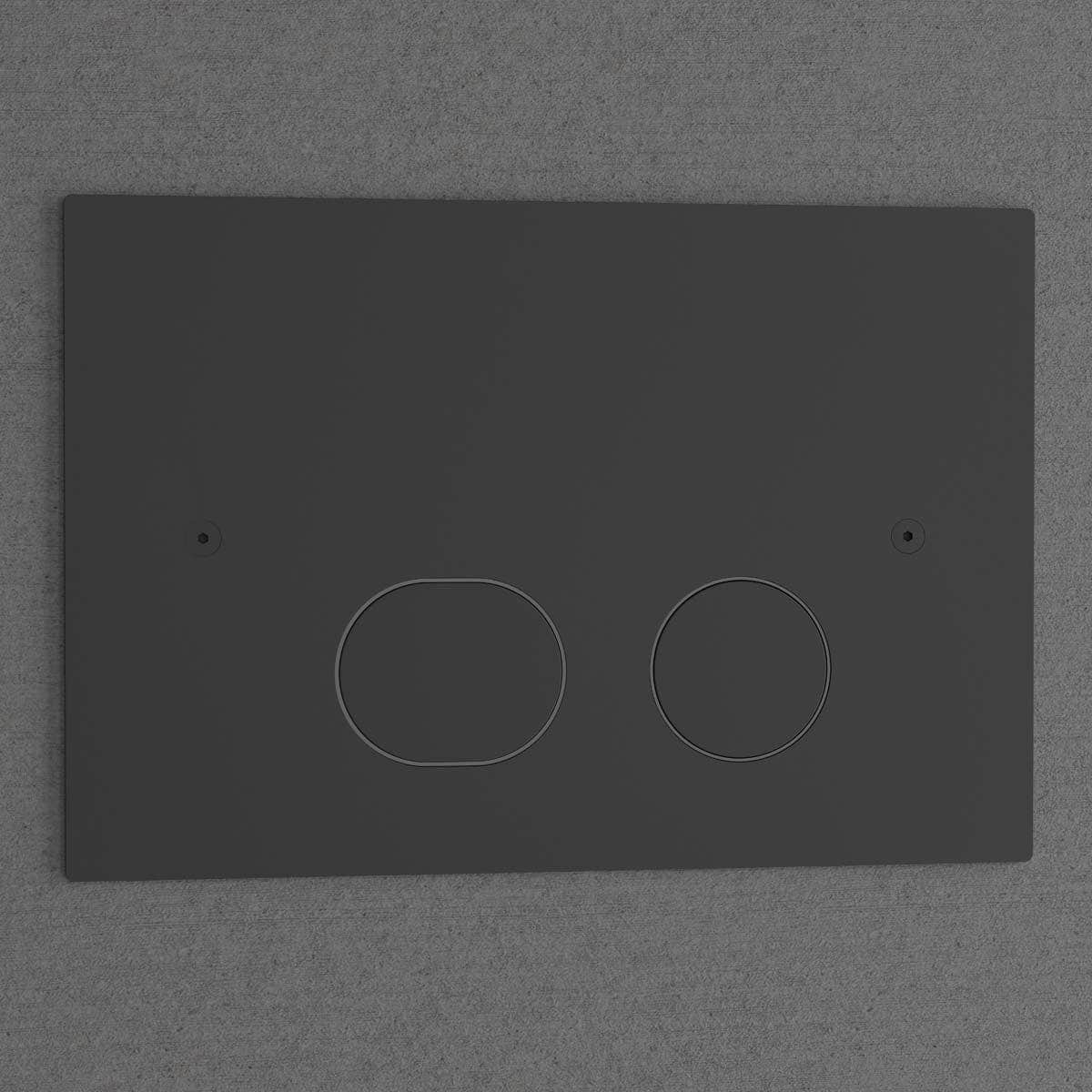 Scandtap Steel Style T Spyleplate Coal Scandtap Betjeningsplate og trykknapper SC-15076