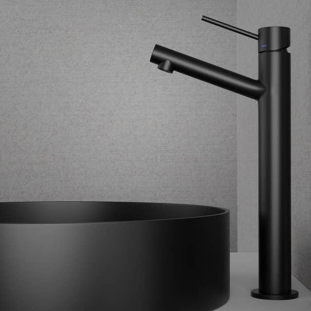 Scandtap Steel Vector High Servantbatteri Black Scandtap Servantbatteri SC-10348