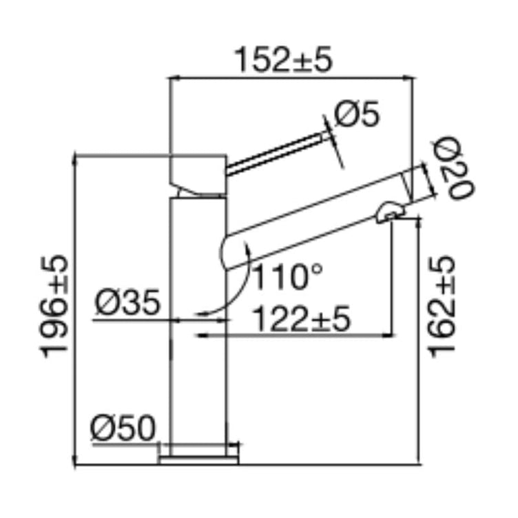Scandtap Steel Vector Medium Servantbatteri