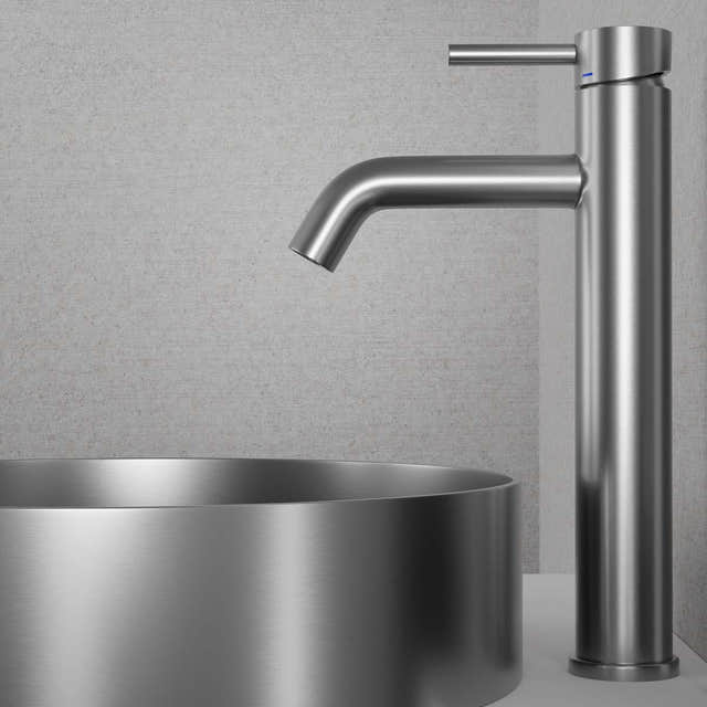 Scandtap Steel Wave High Servantbatteri Original Scandtap Servantbatteri SC-10015
