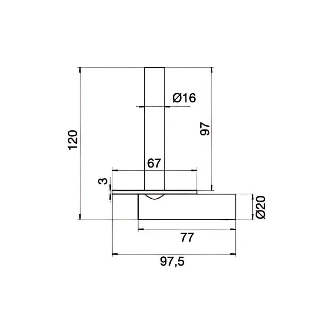 Scandtap Style Reserverullholder Scandtap Reserverullholder