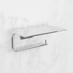 Scandtap Steel Style Toalettrullholder med Hylle
