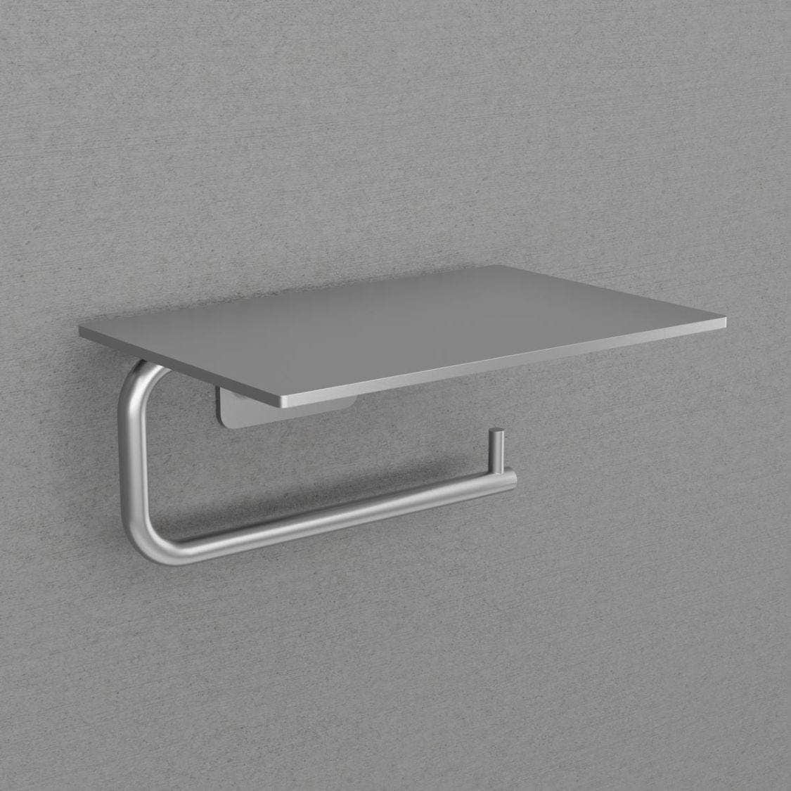 Scandtap Toalettpapirholder med Hylle Original Scandtap Toalettrullholder SC-15090