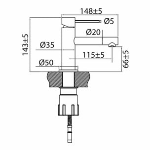 Scandtap Vertex Servantbatteri