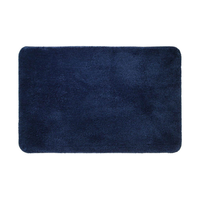 Sealskin Angora badematte Blå / 60x90cm Sealskin Baderomsmatte CO-V993624