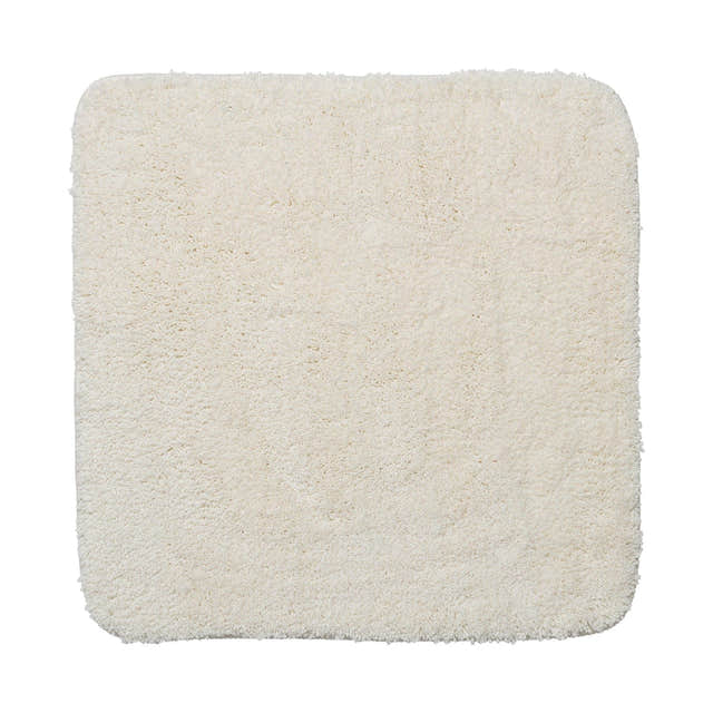 Sealskin Angora badematte Off white / 60x60cm Sealskin Baderomsmatte CO-800122