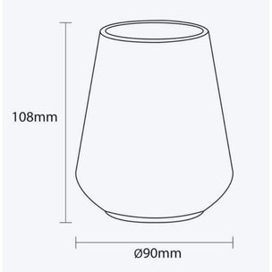 Sealskin Conical tannglass 