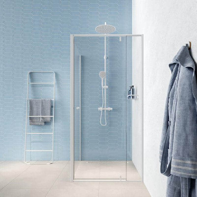 Sealskin Contour Dusjhjørne Kombi (vegg+dør) - Pivotdør Sealskin Dusjhjørne