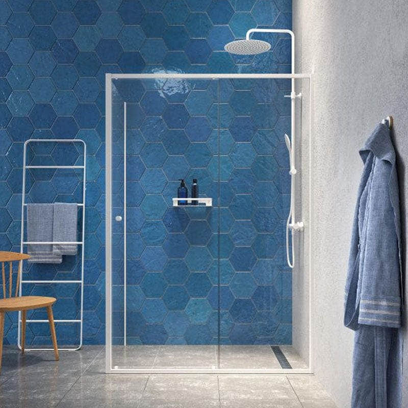 Sealskin Contour Dusjhjørne Kombi (vegg+dør) - Skyvedør Sealskin Dusjhjørne