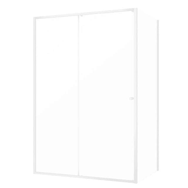 Sealskin Contour Dusjhjørne Kombi (vegg+dør) - Skyvedør Sealskin Dusjhjørne