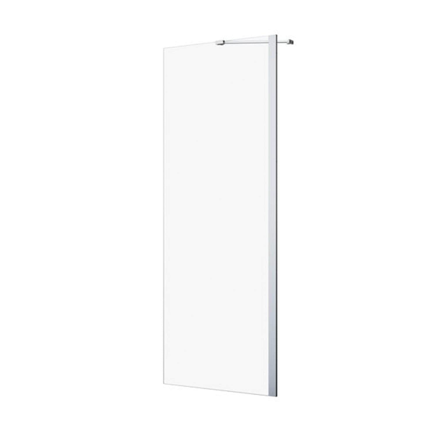 Sealskin Hooked Dusjvegg A3 Walk-In H200cm Krom / 75cm / Klart glass Sealskin Dusjvegg CO-CXA30756265100