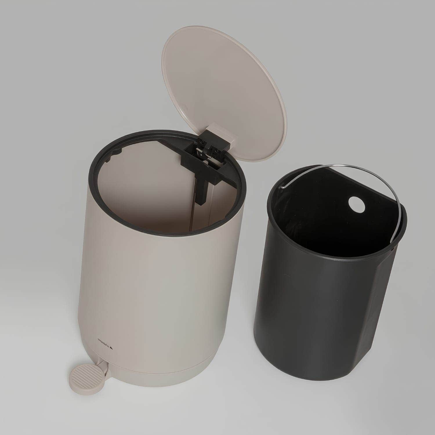 Sealskin Mind 5L Pedalbøtte Sealskin Søppelbøtte