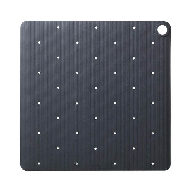 Sealskin Ribb Antisklimatte   Antrasitt / 55x55cm Coram Antisklimatte CO-800621
