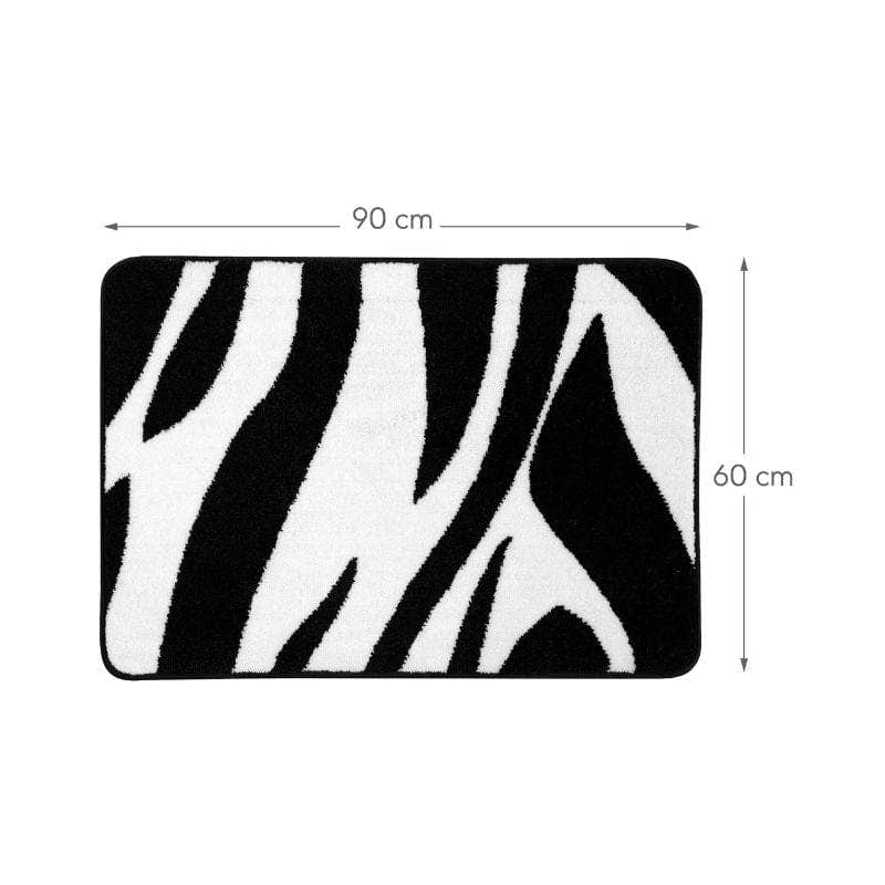 Sealskin Safari Badematte Svart Sealskin Baderomsmatte CO-V953619
