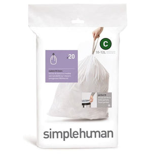 OUTLET: Simplehuman avfallspose 20stk 10-30L
