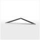 Slidedrain Hjørnerist Tile Insert Rustfritt stål / 30cm Slidedrain Slukrist GRO-1382608