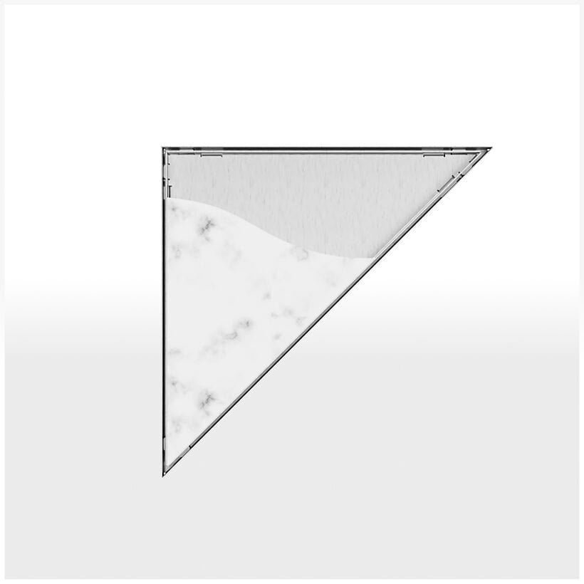 Slidedrain Hjørnerist Tile Insert Slidedrain Slukrist
