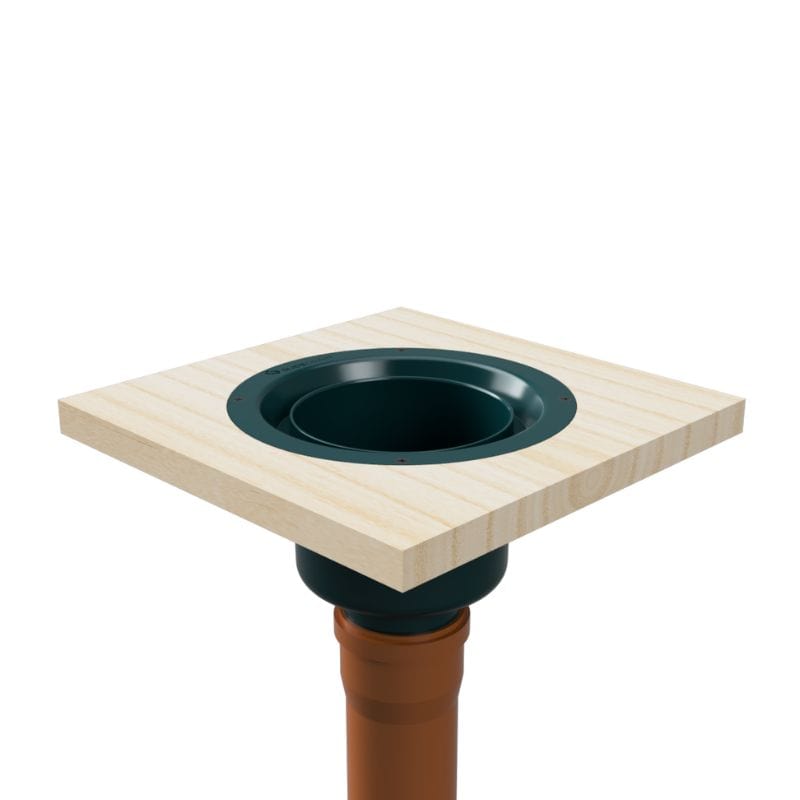 Slidedrain Model 1 Slukpotte - bunnutløp 75mm Slidedrain Gulvsluk GRO-3411005