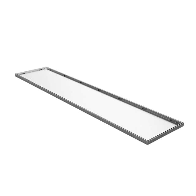 Slidedrain Slukrenne eksentrisk tile insert Børstet stål / 90cm Slidedrain Slukrenne DAL-1459466