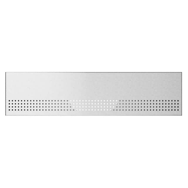 Slidedrain Slukrenne Rist Børstet stål / 797x197mm Slidedrain Slukrist GRO-3406121