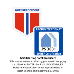 Slidedrain Slukrenne Rist