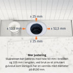 Slidedrain Slukrenne Tile Insert