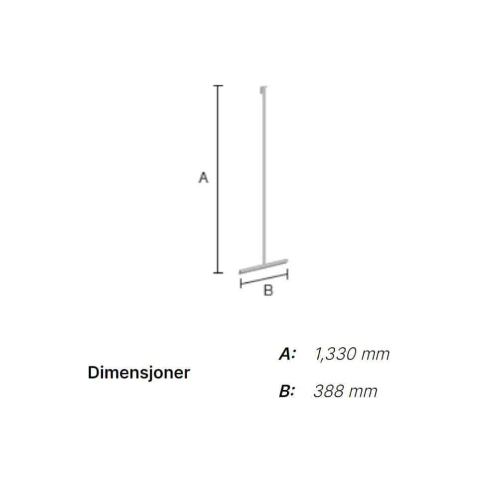 Smedbo 2170 Gulvnal med Selvklebende Holder Smedbo Gulvnal med selvklebende holder