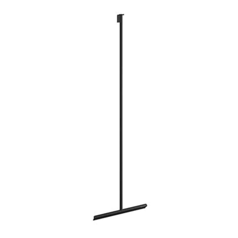 Smedbo 2170 Gulvnal med Selvklebende Holder Svart Smedbo Gulvnal med selvklebende holder SM-DB2170
