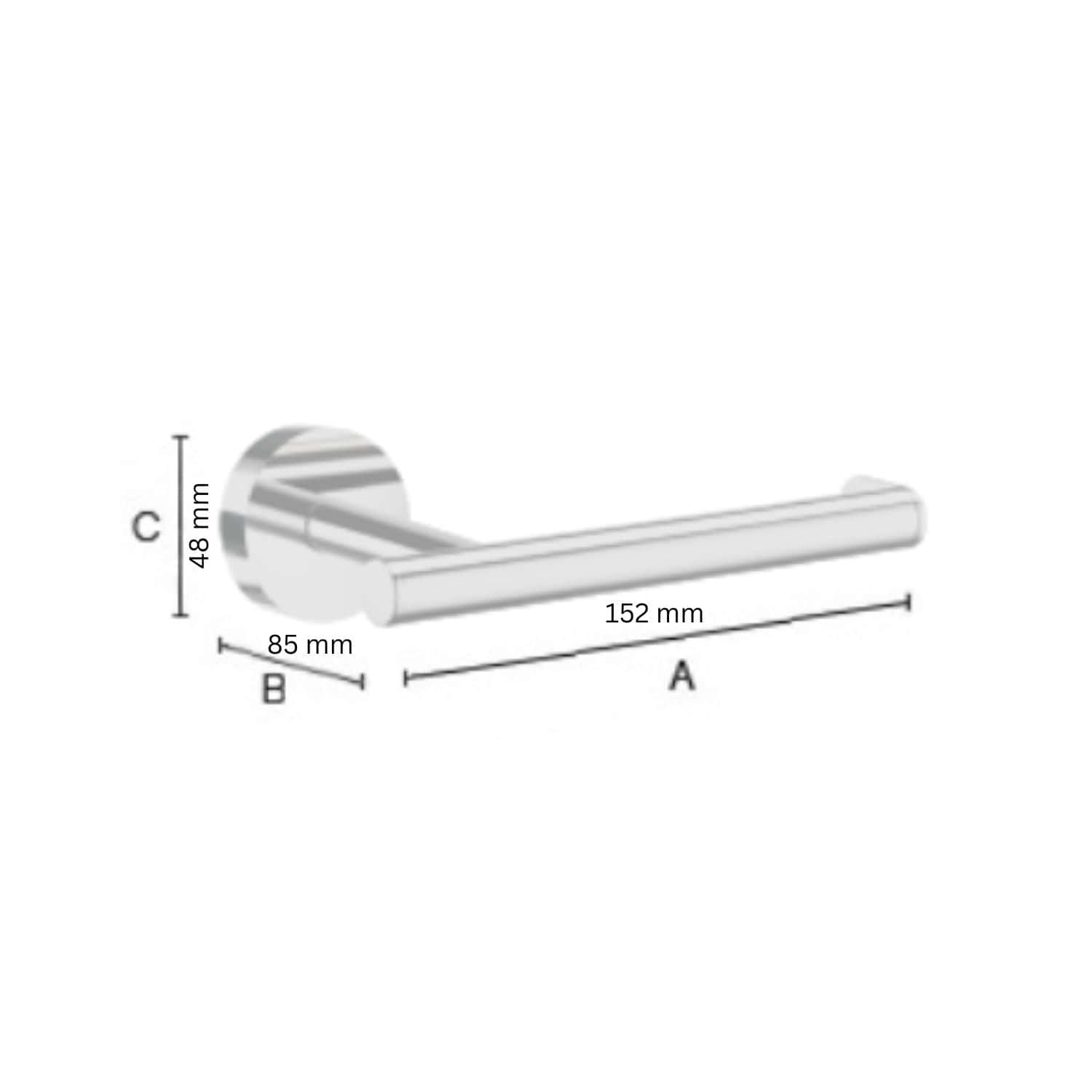 Smedbo 3411 Toalettpapirholder Home - kan limes Smedbo Toalettrullholder