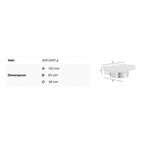 Smedbo Air AK342 Såpekopp