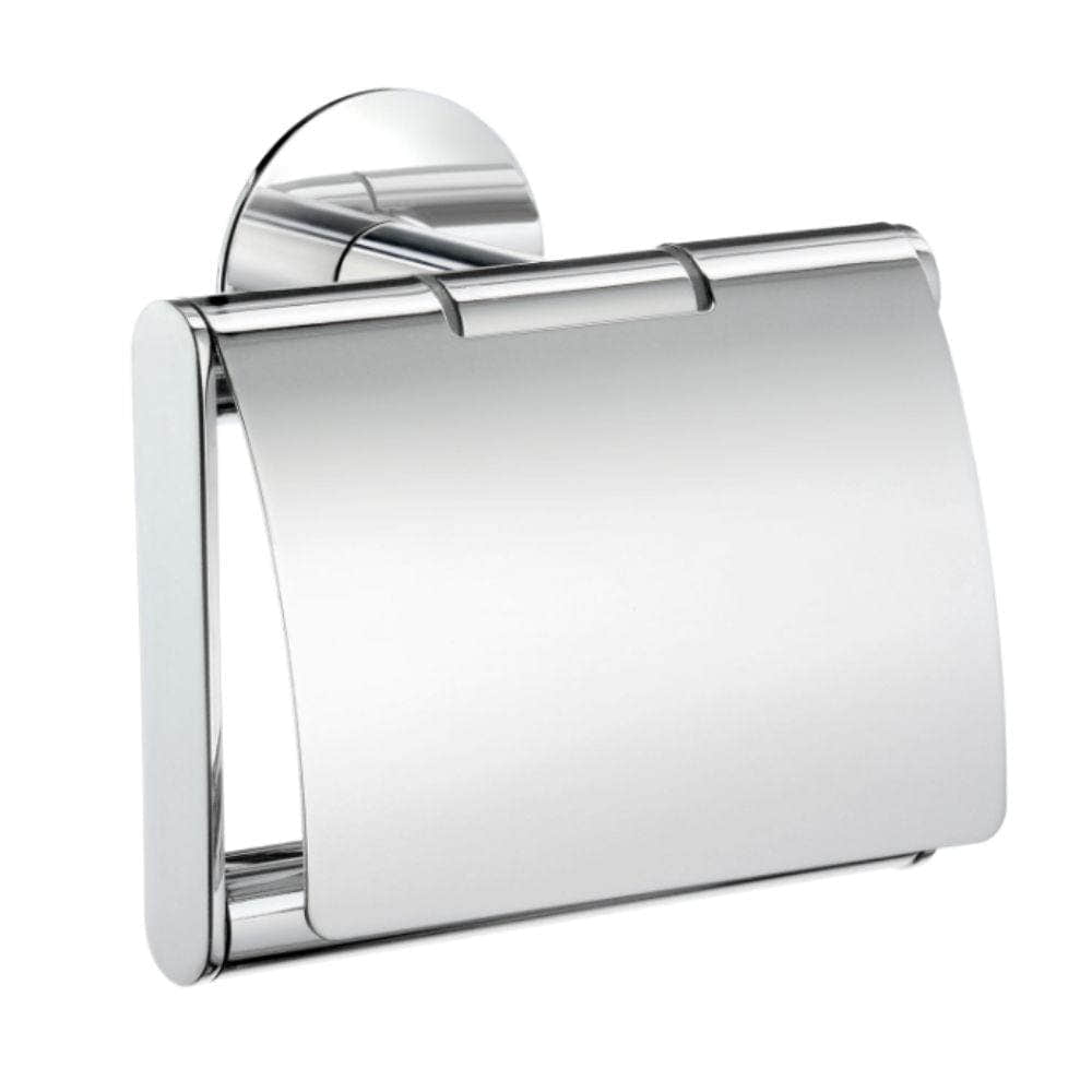 Smedbo Dot 3414 Toalettrullholder Selvklebende, med lokk Krom Smedbo Toalettrullholder SM-TK3414