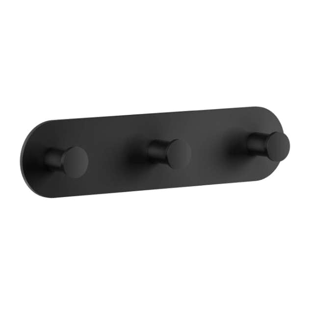 Smedbo Dot TB359 Kroklist 3-Krok Svart Smedbo Knagger SM-TB359