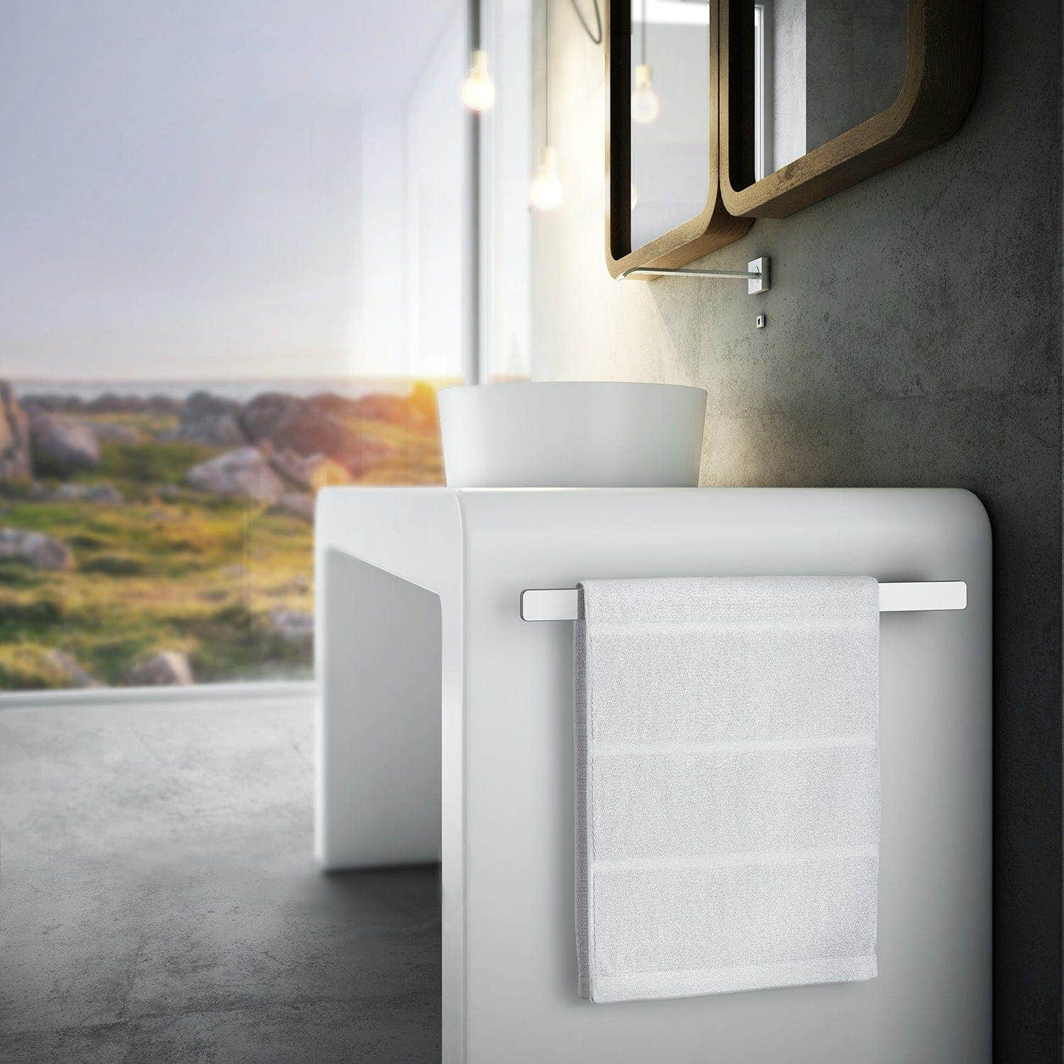 Smedbo FK210 Håndkleholder for Skap Smedbo Håndklestang