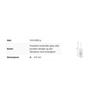 Smedbo Outline FK311P Toalettbørste Gulv