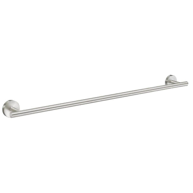 Smedbo Home 3464 Håndklestang Enkel - kan limes Børstet nikkel Smedbo Håndklestang SM-H3464N