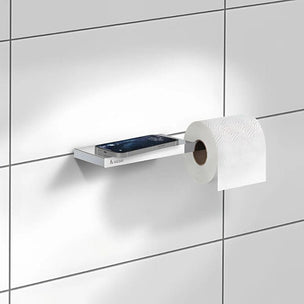 Smedbo Outline 3411 Toalettrullholder med Hylle