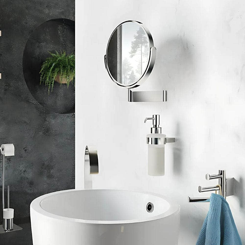Smedbo Outline 490 Sminkespeil Vegghengt - 7x Krom Smedbo Sminkespeil SM-FK490