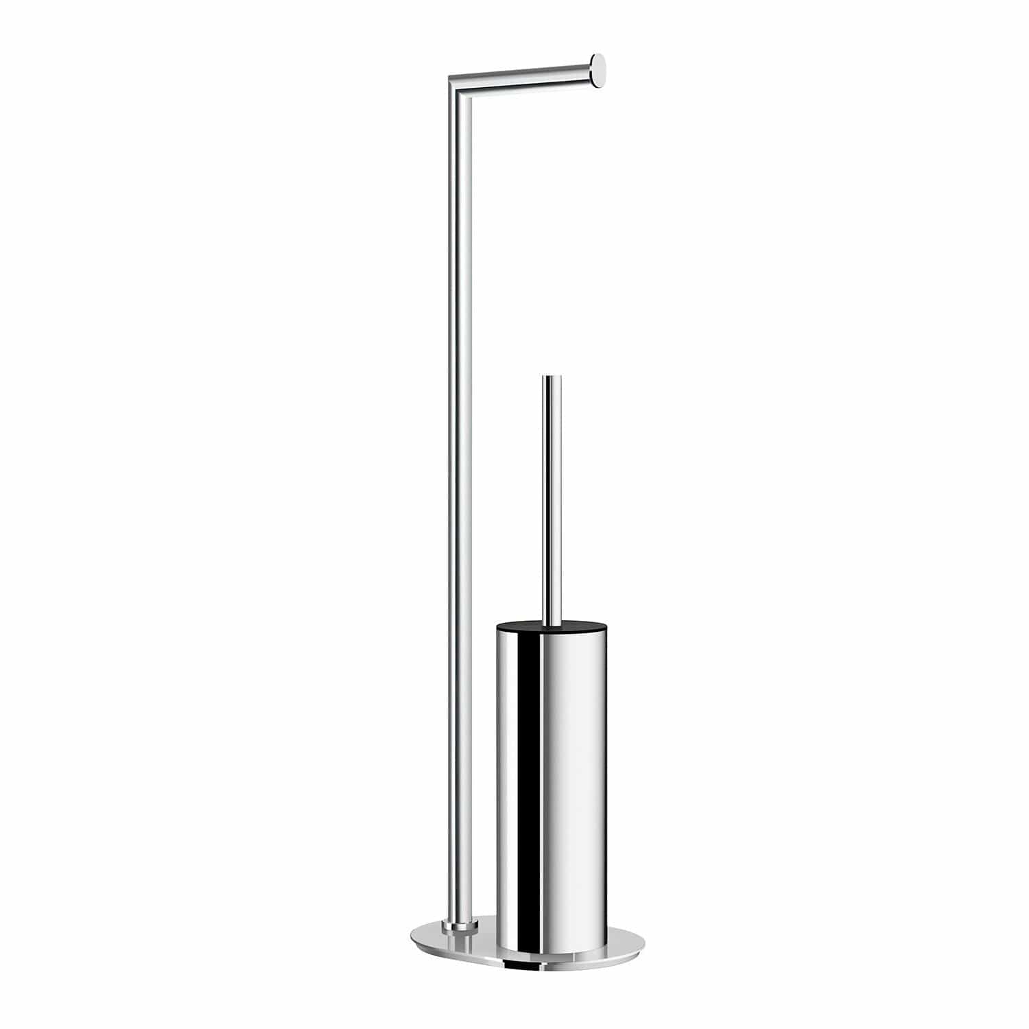 Smedbo Outline 613 Toalettpapirholder / WC-børste Krom Smedbo Toalettrullholder SM-FK613